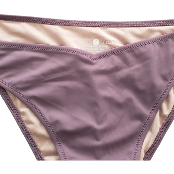 NWT WOMEN'S SHADE & SHORE CHEEKY BIKINI BOTTOMS IN DUSK - Picture 3 of 7